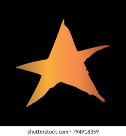 Abstract stars vector background. 