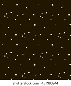 Abstract stars vector background. Stars pattern.