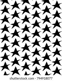 Abstract stars vector background. Stars pattern.