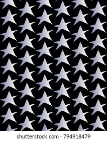 Abstract stars vector background. Stars pattern.
