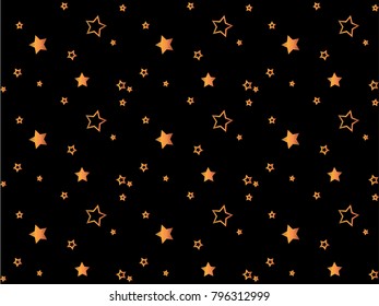 Abstract stars vector background. Stars pattern.