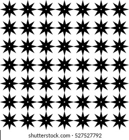 Abstract. Stars. Wallpaper. Vector Design. Pattern.