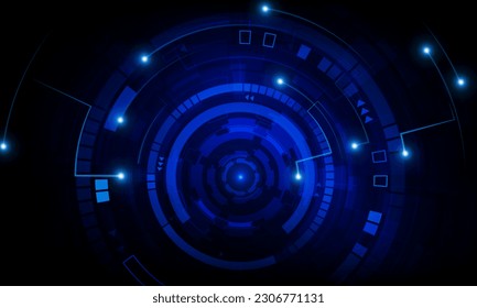 Abstract start Light of technology background Hitech communication concept innovation background vector design. 