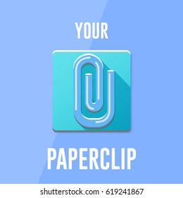 Abstract Stationery Product Icon or Button for Your Software 