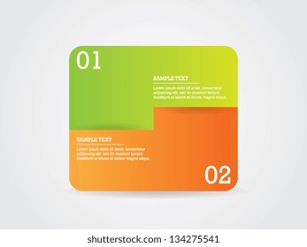 Abstract Step by Step Vector Design