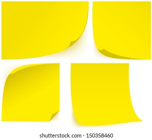 Abstract sticker vector illustration eps 10 / self-adhesive paper