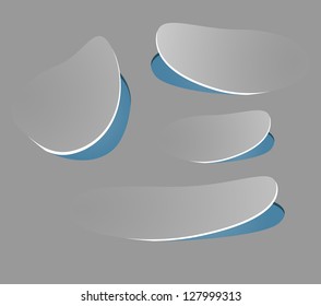 abstract stickers tags