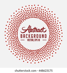 Abstract stipple texture and background. Vector and illustration.
