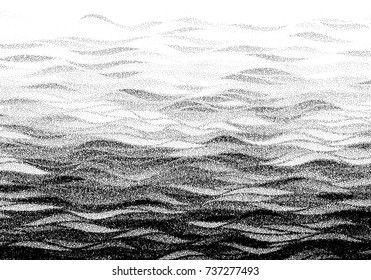 Abstract stippled halftoned waves background. Eps8. RGB Global colors