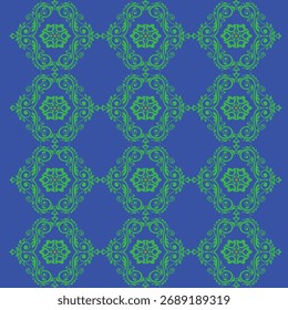 Abstractas cosido texturizado marco redondo inclinado ornamento de Vector redondo Mandala. Símbolo de orientación tradicional. Imprimir