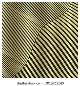 abstract stock background modern.wallpaper pattern,backdrop vector texture gold and black.line shape concept. all size
