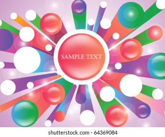 Abstract stock vector card