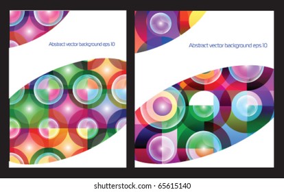 Abstract stock vector cards