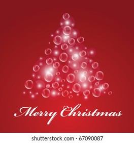 Abstract stock vector christmas card