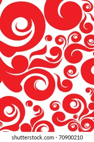 Abstract stock vector floral background