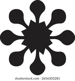 Abstractas diseño de icono de Vector de stock