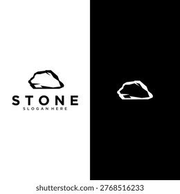 Abstract Stone Boulder with Shadow Detail