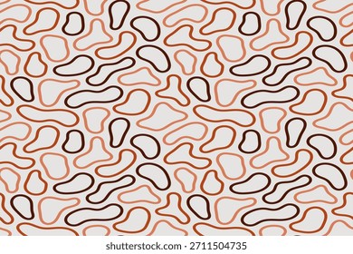 Fondo de guijarros de piedra Abstractas. Ilustración de patrón de guijarros sin fisuras.