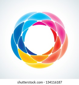 Abstract Stone Symbol. Icon