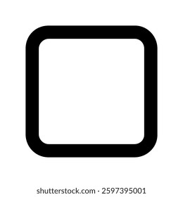 abstract Stop Shape line icon 