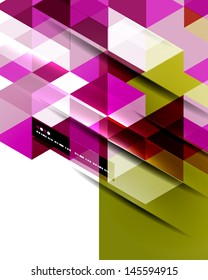 Abstract straight lines vector background