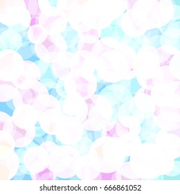Abstract strange colorful bokeh background texture vector.