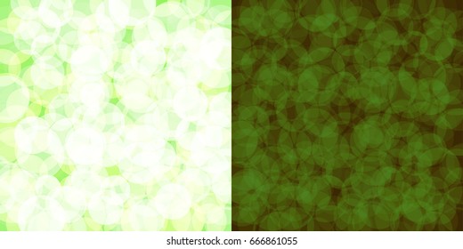 Abstract strange colorful bokeh background texture vector.