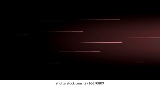 Listras abstratas de luz sugerindo velocidade e movimento contra um fundo escuro.