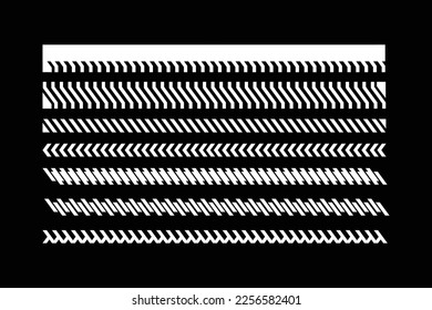 Abstract streetwear stripes design vector