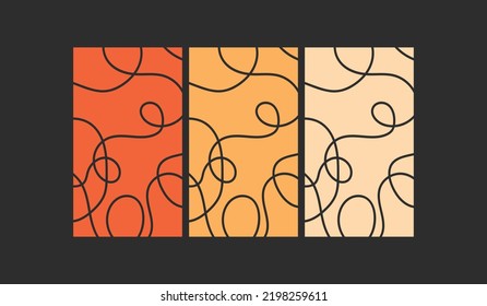 Abstract string background template copy space for banner, poster, flyer, or card
