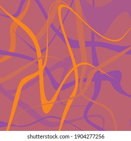 Abstract string plexus background, 
Pattern with chaotic lines. 
Vector illustration for web page, print on fabric or wrapping paper