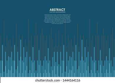 Abstract Strip Geometric blue background 