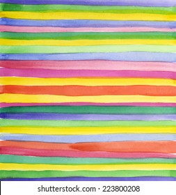 Abstract  strip watercolor