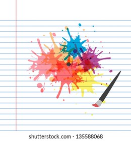 abstract stripe background design