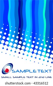 Abstract stripe background with text space Vector. Also available in raster.