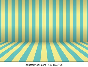 Abstract stripe background. wall and floor line design. stripe room 