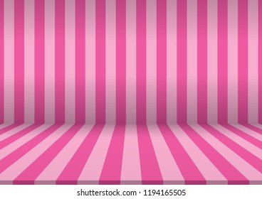 Abstract stripe background. wall and floor line design.  stripe room 