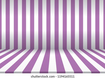 Abstract stripe background. wall and floor line design. stripe room