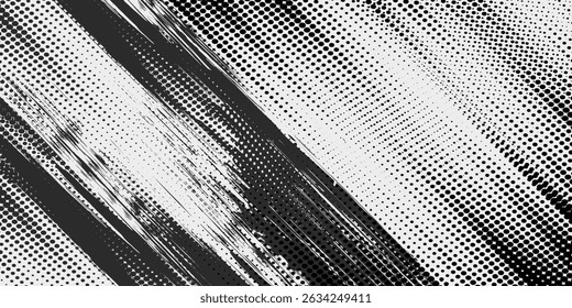 Abstract Stripe Black Scratch Grunge Design Background