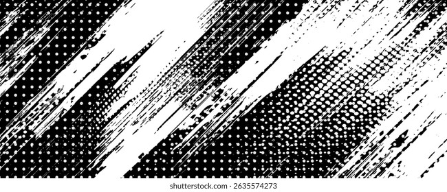 Fondo Abstractas de diseño de grunge de rayón negro