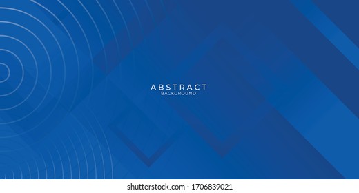 Abstract stripe blue background with dynamic effect. Motion vector Illustration with white lines decoration. Trendy dark navy blue gradients. Can be used for advertising, marketing, presentation