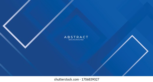 Abstract stripe blue background with dynamic effect. Motion vector Illustration with white lines decoration. Trendy dark navy blue gradients. Can be used for advertising, marketing, presentation