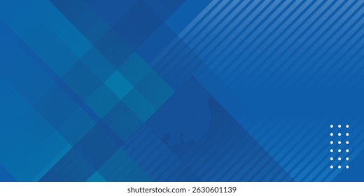 Fondo azul de la raya Abstractas con efecto dinámico. Ilustración vectorial de movimiento con decoración de líneas blancas. Gradientes azul marino oscuro de moda. Puede ser utilizado para la publicidad, la comercialización, la presentación