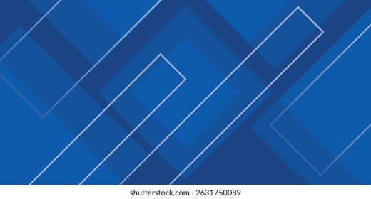 Abstract stripe blue background with dynamic effect. Motion vector Illustration with white lines decoration. Trendy dark navy blue gradients. Can be used for advertising, marketing, presentation