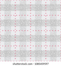 Abstract Stripe and Check Texture Background Pattern Print.