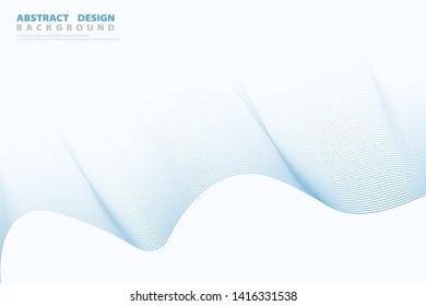 Abstract stripe line pattern design artwork futuristic decoration. You can use for ad, poster, artwork, template design. illustration vector eps10