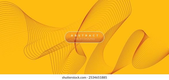Abstract Stripe Lines Wave Business Background Design. Modern Futuristic Wavy Stock Line Pattern Background. Technology Geometry Streaming Backdrop For Science, Banner, Music Cover, Website, Header