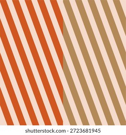 Patrón de rayas Abstractas. Rayas diagonales de colores. Vector