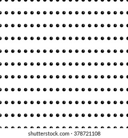 Abstract stripe pattern with hand drawn dots. Cute vector black and white stripe pattern. Seamless monochrome horizontal stripe pattern for fabric, wallpapers, wrapping paper and web backgrounds.
