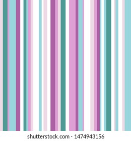 Abstract stripe pattern. Multicolored background. Seamless texture with many lines. Geometric colorful wallpaper with stripes. Print for interior design and fabric